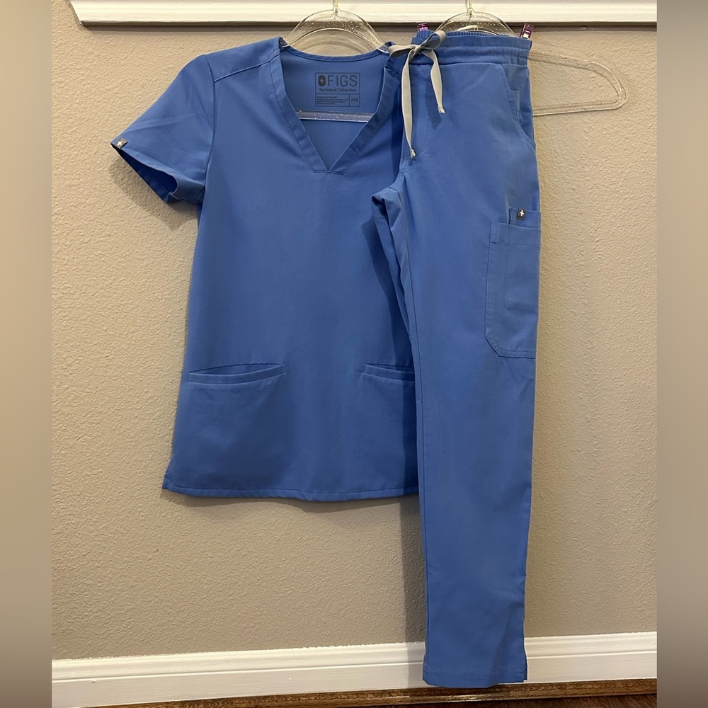 Figs High Waisted Yola Scrub Pant